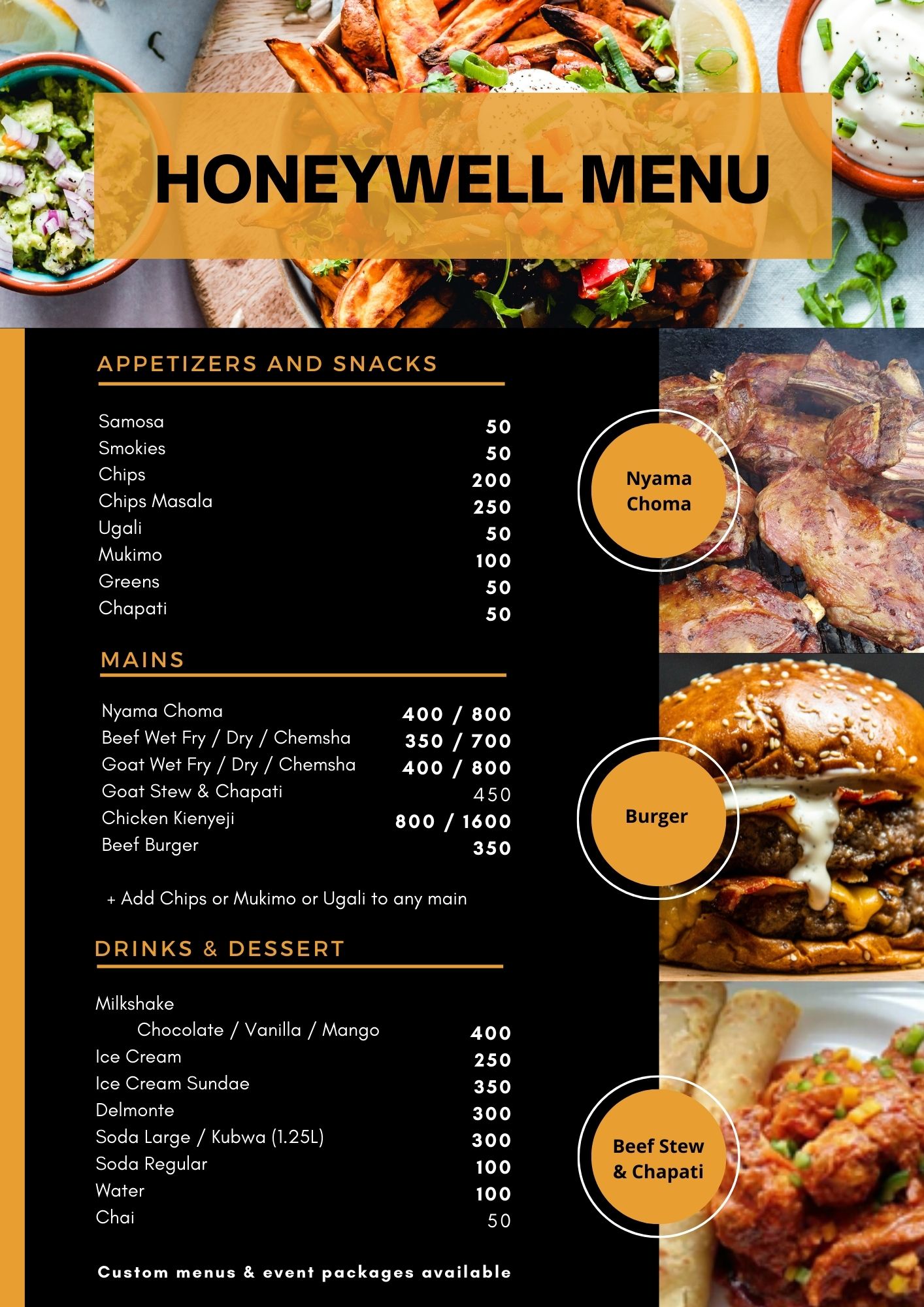 Honeywell Menu